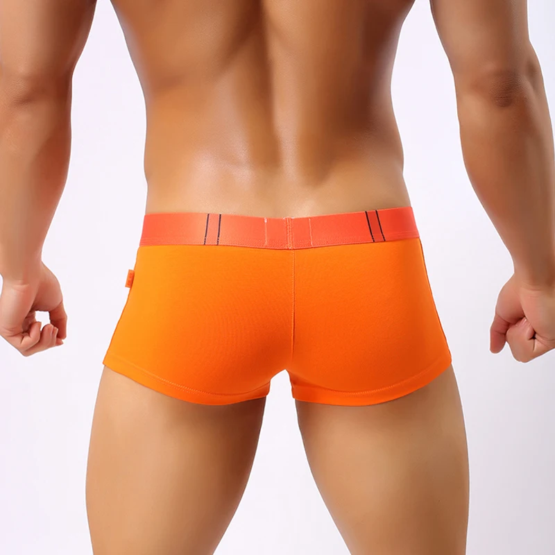 Нижнее белье мужские боксеры хлопковое нижнее сексуальные комфортные трусики из