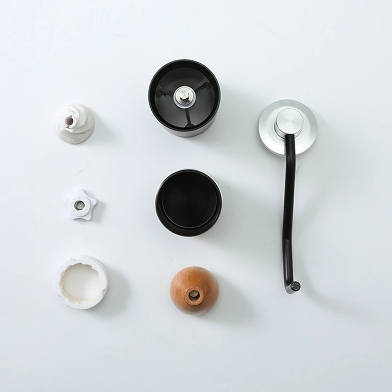 

Handcrank Coffee Bean Grinder Portable Light Luxury Coffee Machine Manual Grinder Stainless Steel Grinder