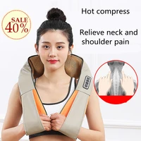 neck shoulder massager back massager of neck kneading massage and relaxation for body health and beauty vibrating pillow