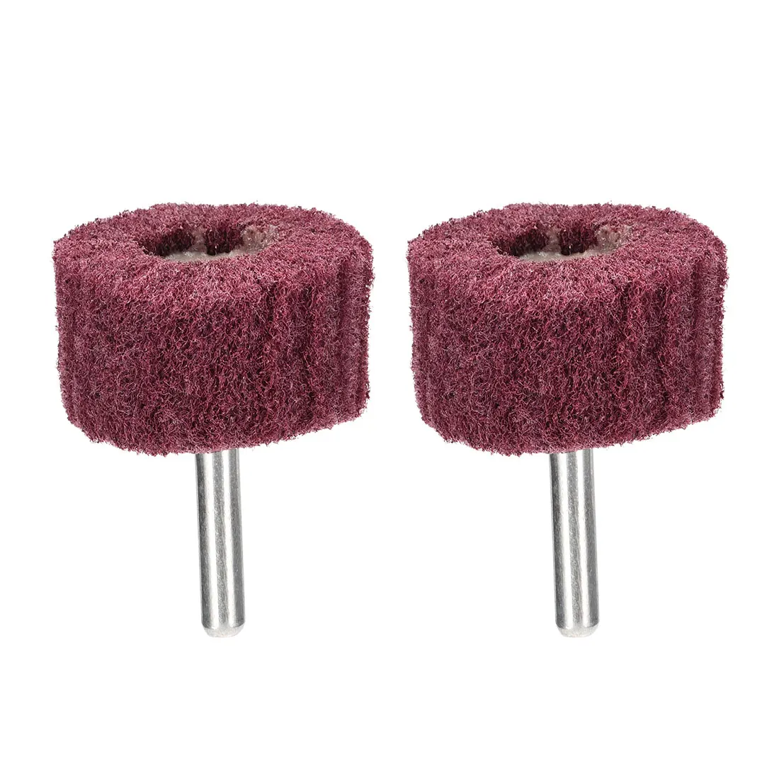 

uxcell Abrasive Wheels Buffing Polishing Wheels with 1/4 Inch Shank 2pcs 1.6 x 1 Inch (DxH)