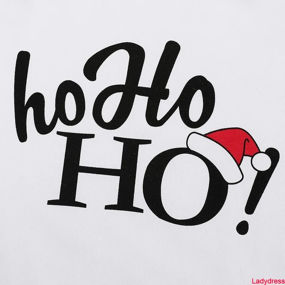 

2020 new Christmas Family Pajamas Set Christmas Clothes Pyjama Family Home Sleepwear Baby Romper Kids Daddy Mommy Family Matchin
