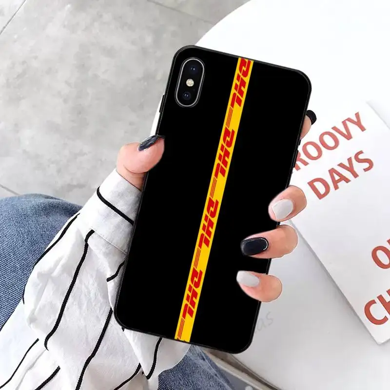 

Hot Dhl Express high quality Phone Case for iPhone 11 12 pro XS MAX 8 7 6 6S Plus X 5S SE 2020 XR