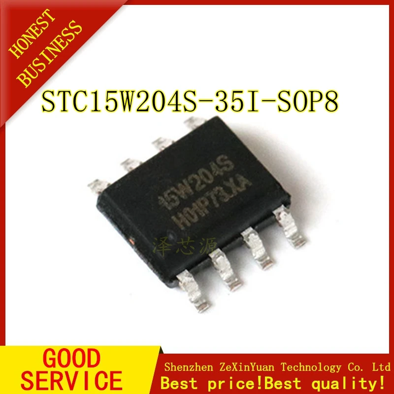 10 шт 50 STC15W204S 35I SOP8 соп 8 15W204S Новый оригинал|Запасные части| |
