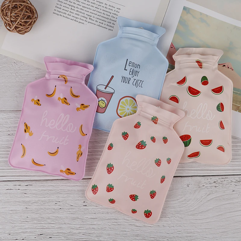 4 вида стилей мини маленькая мультяшная ручная Теплая бутылка для воды милые