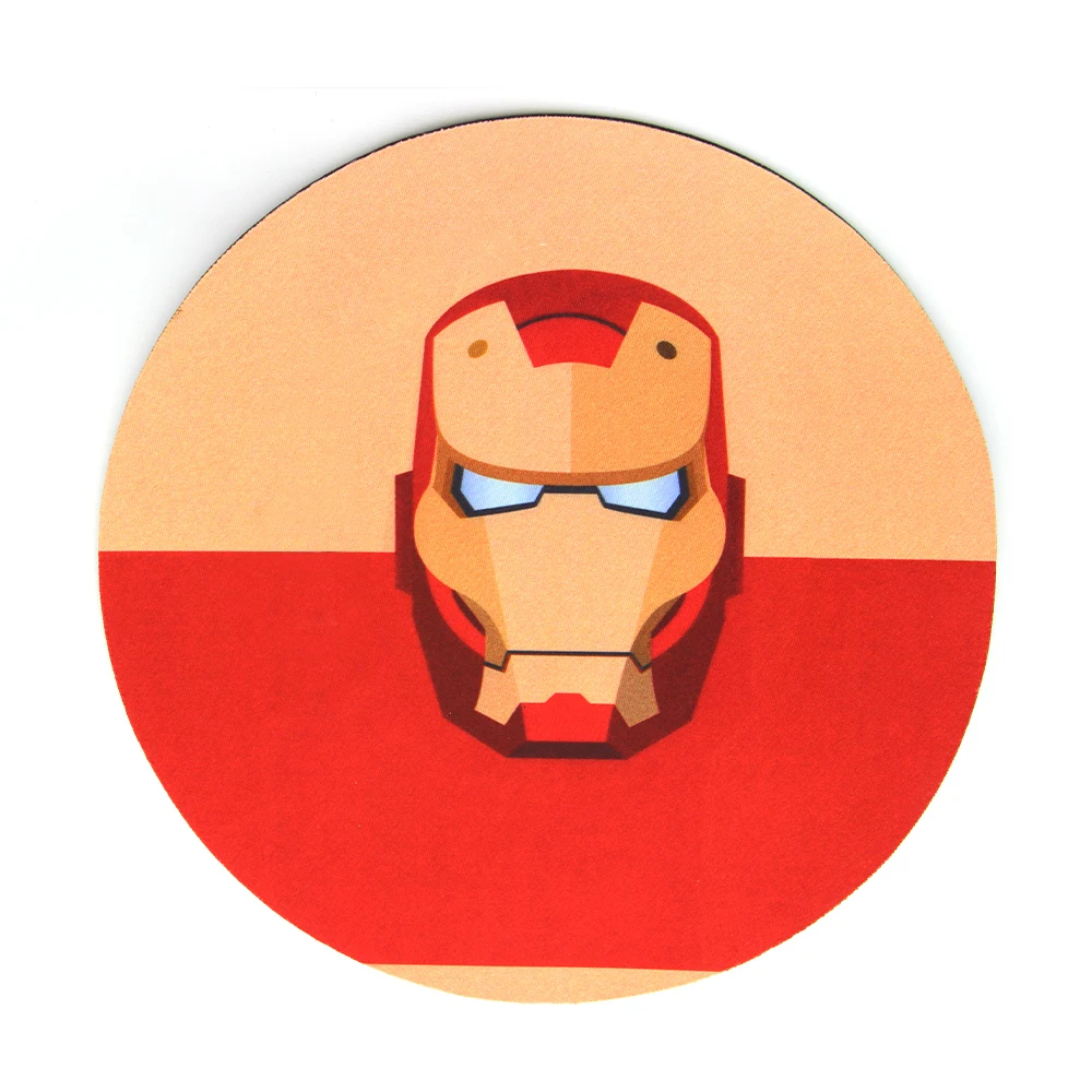 CHYI iron man Беспроводная Бесшумная компьютерная мышь 2,4 ГГц эргономичный оптический геймер Mause с ковриком для мыши для ноутбука Marvel Lover