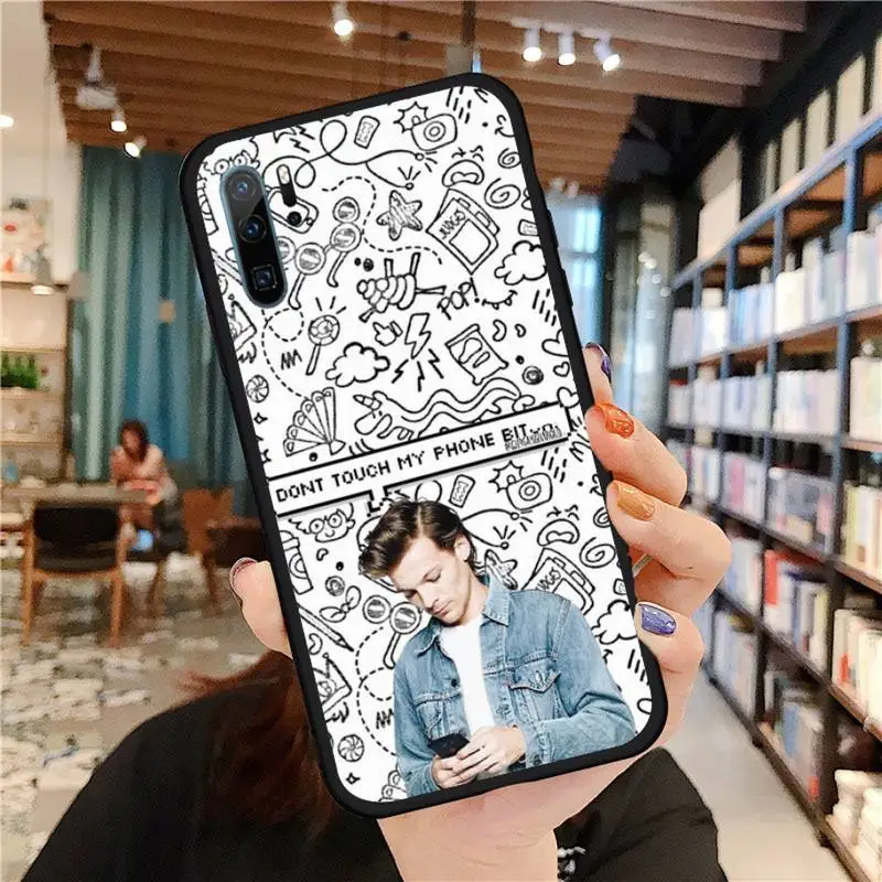 

One Direction Louis Tomlinson Phone Cases For Huawei honor Mate P 9 10 20 30 40 Pro 10i 7 8 a x Lite nova 5t Soft Cover Funda