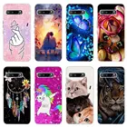 Чехол с милым рисунком для Asus ROG Phone 3 ZS661KS, чехол I003DD I003D, силиконовая Мягкая задняя крышка из ТПУ для Asus ZS661KS, чехол для телефона s, чехол