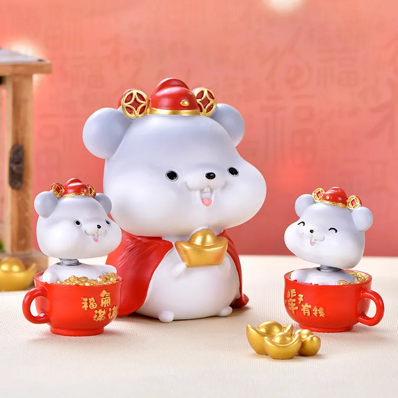 Китайский Стиль фигурка Totoro аксессуары для украшения дома стол офисный Декор