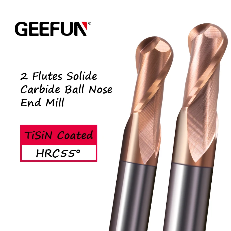 Фреза из вольфрамовой стали с двумя канавками HRC55 | Инструменты