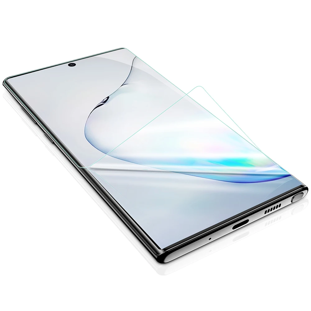 2 шт./лот ESR Защита экрана для samsung Galaxy Note 10 Note 10+ Мягкий ТПУ полное покрытие кожи пленка для samsung Note 10 Plus 5G