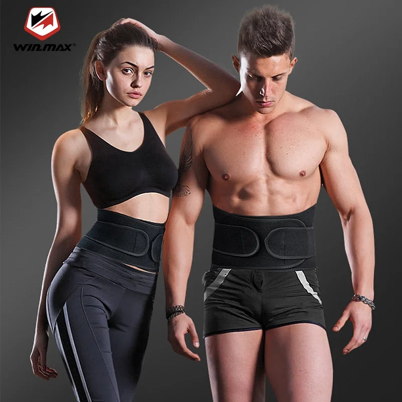 

Winmax 1Pcs Back Support Adjustable Back Brace Lumbar Support Belt with Breathable Dual Adjustable Straps Lower Back Pain Relief