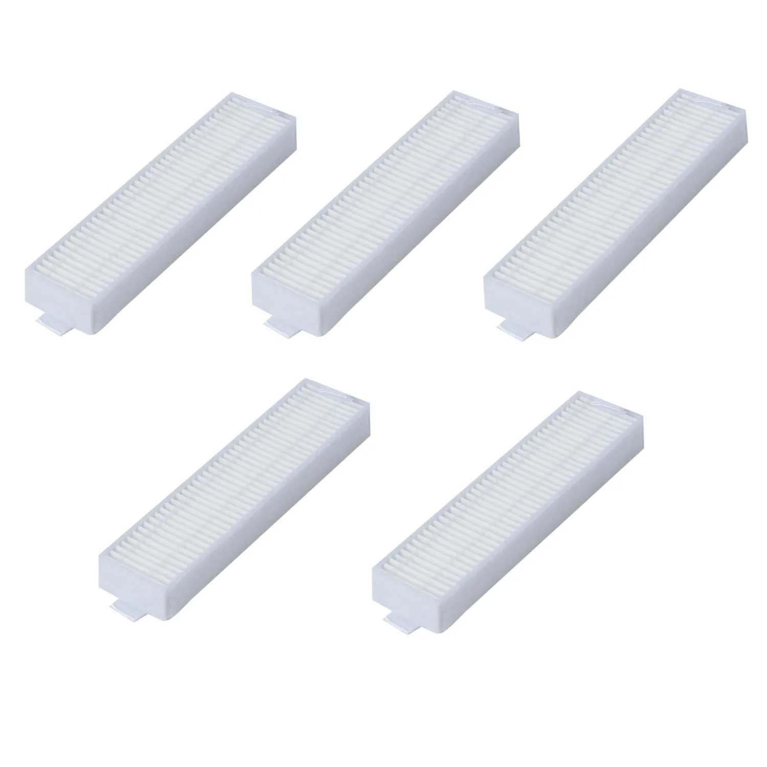 15 шт. в упаковке боковые щетки + фильтры для тонкого пылесоса Deebot Slim 2|Чистящие