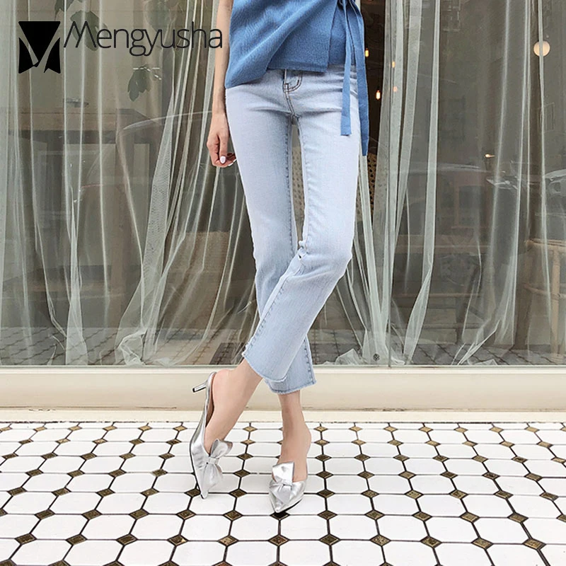 Элегантные женские туфли на шпильках шлепанцы яркого цвета тонком высоком