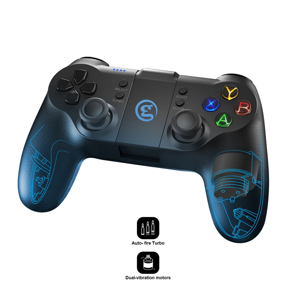 Беспроводной Bluetooth геймпад GameSir T1s мобильный игровой контроллер для Android / Windows PC
