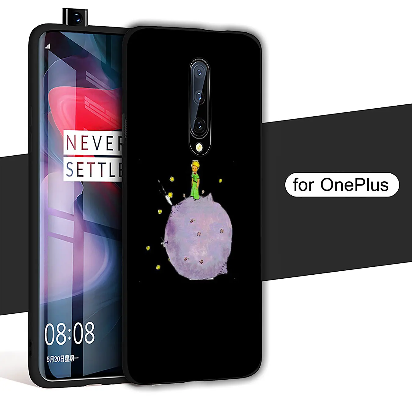 IYICAO Мягкий силиконовый чехол для телефона с изображением Маленького принца Oneplus