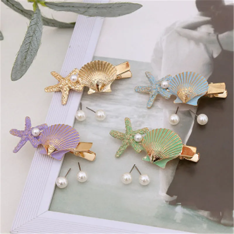 1 шт. новинка корейский модный женский головной убор с металлическими