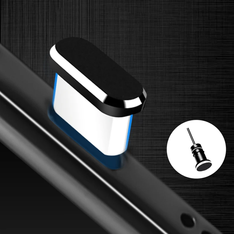 Заглушка Antirr USB Type-C + 3 5 мм Jack 7 цветов | Мобильные телефоны и аксессуары