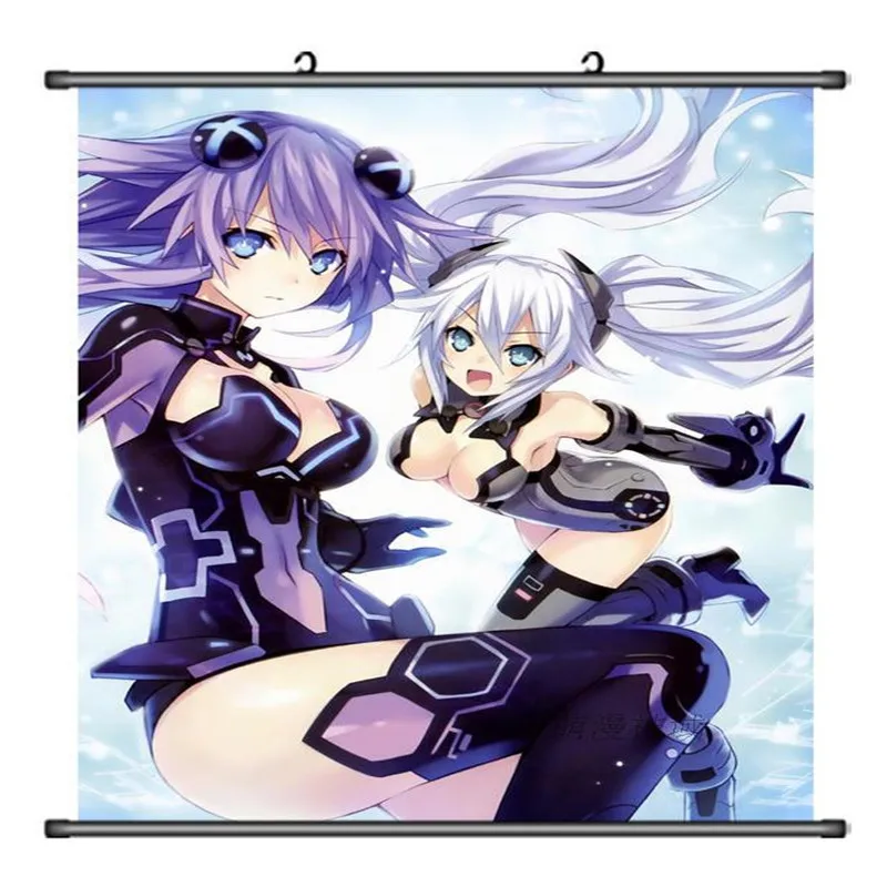 Аниме Декоративные Фотографии Нептун Hyperdimension Neptunia Noire фиолетовое сердце и черное