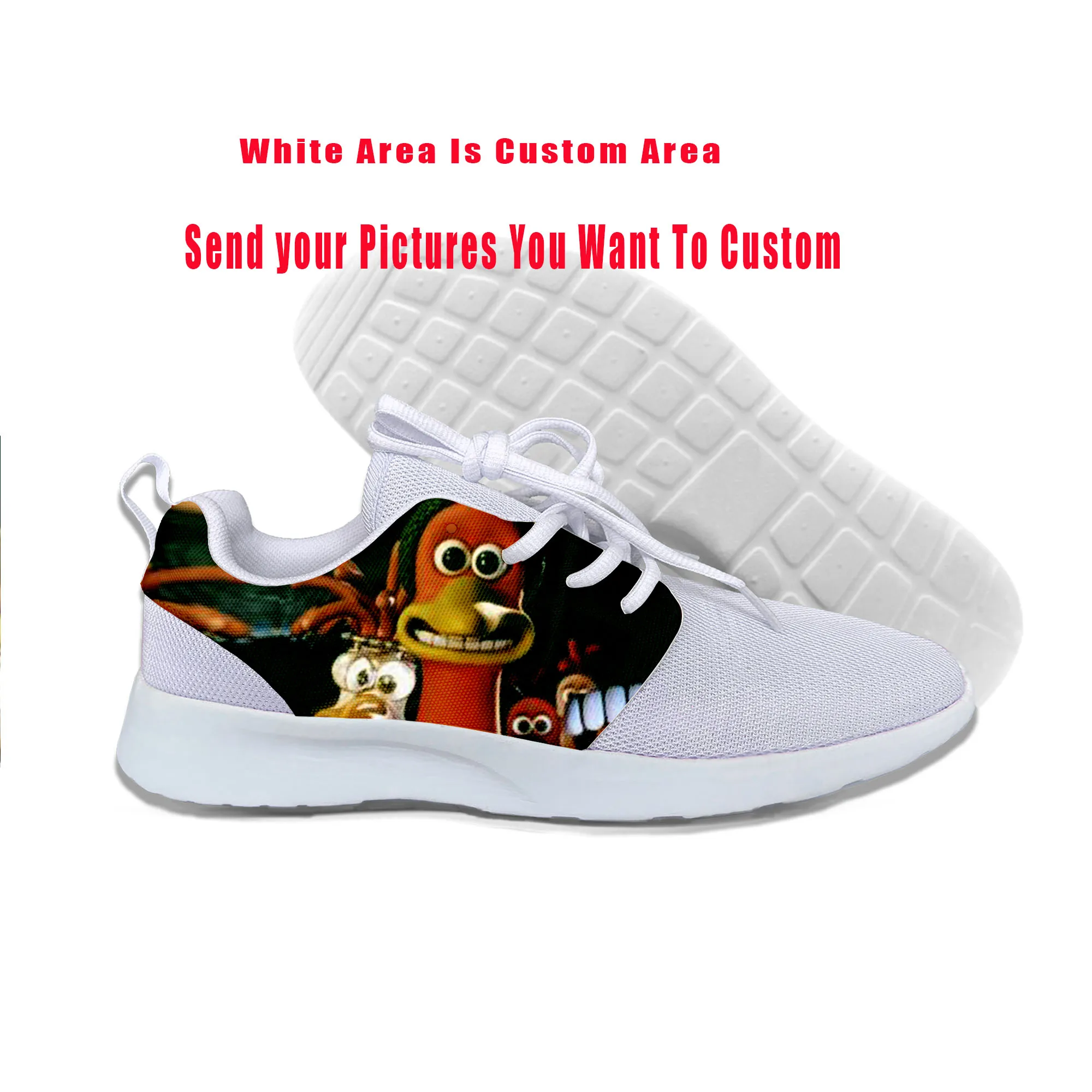 

Кроссовки с 3D-принтом для мужчин и женщин, модные летние кроссовки