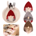 1 шт., держатель для ножа и вилки в виде карликовой куклы