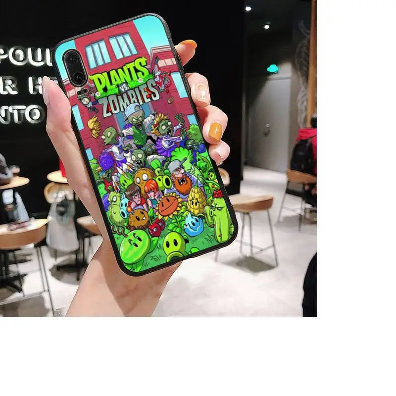

FHNBLJ Plants vs. Zombies Phone Case For Huawei P20 P30 P9 P10 plus P8 lite P9 lite Psmart 2019 P20 pro P10 lite