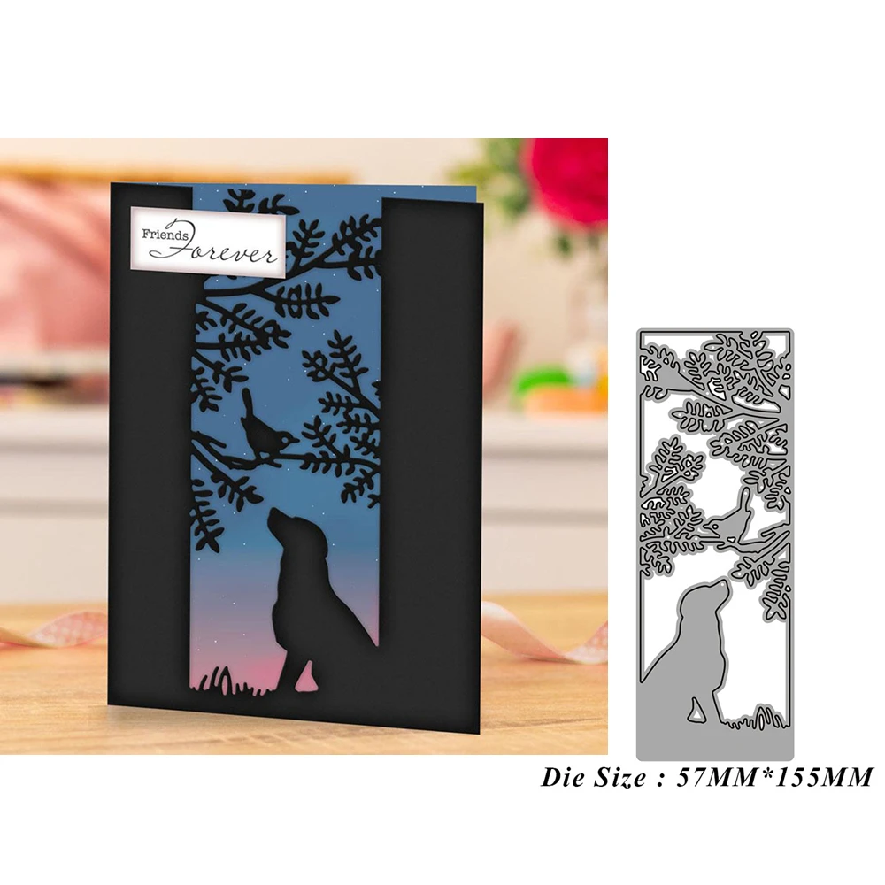 

Puppy Cutout Lace 2021 New Metal Cutting Dies for DIY Scrapbooking Paper Cardmaking Decor Embossing Crafts No Stamp Curlicue