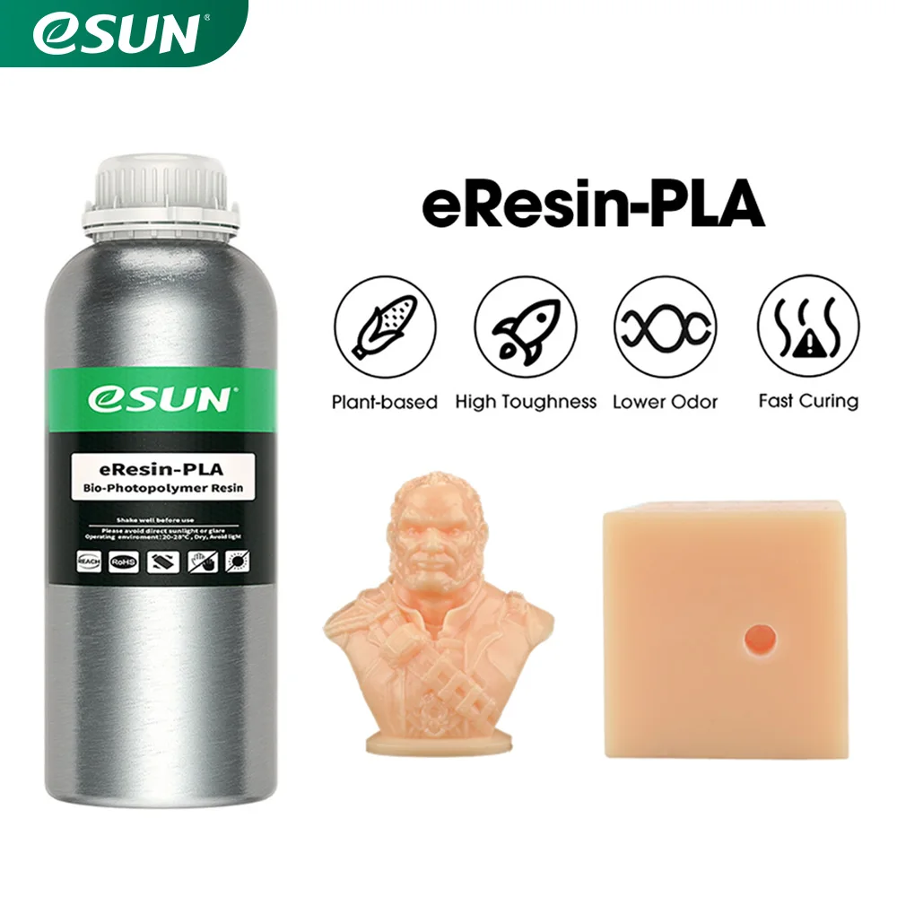 3D принтер eSUN LCD UV 405 нм быстрая полимерная смола для принтера жидкая