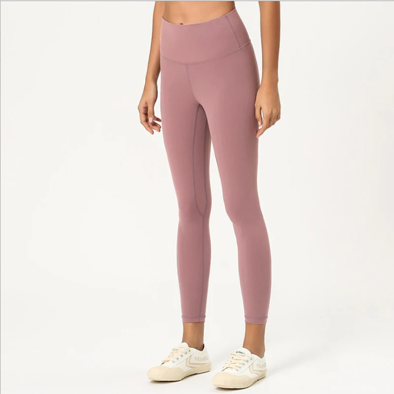 

Women's sports ninth pants double-sided abrasive fitness yoga pants high waist hip lift