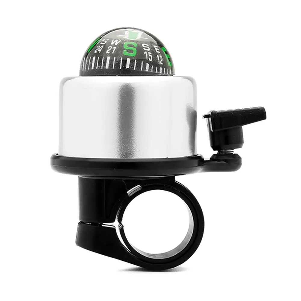 

Bicycle Compass Bell Aluminum Alloy Bike Bell Horn Sound Alarm Bicycle Accessory Outdoor Protective Bell Rings