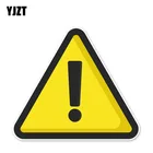 YJZT 11,3*12,7 см Предупреждение ждающий знак аксессуары автомобильные наклейки