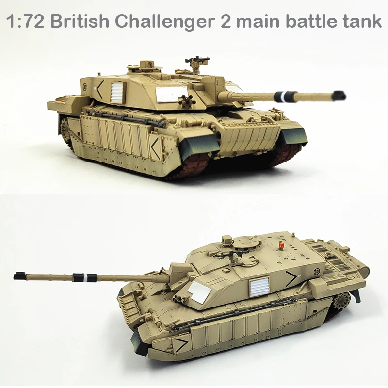 1:72 Британский Челленджер 2 главный боевой танк пустыня живопись статическая