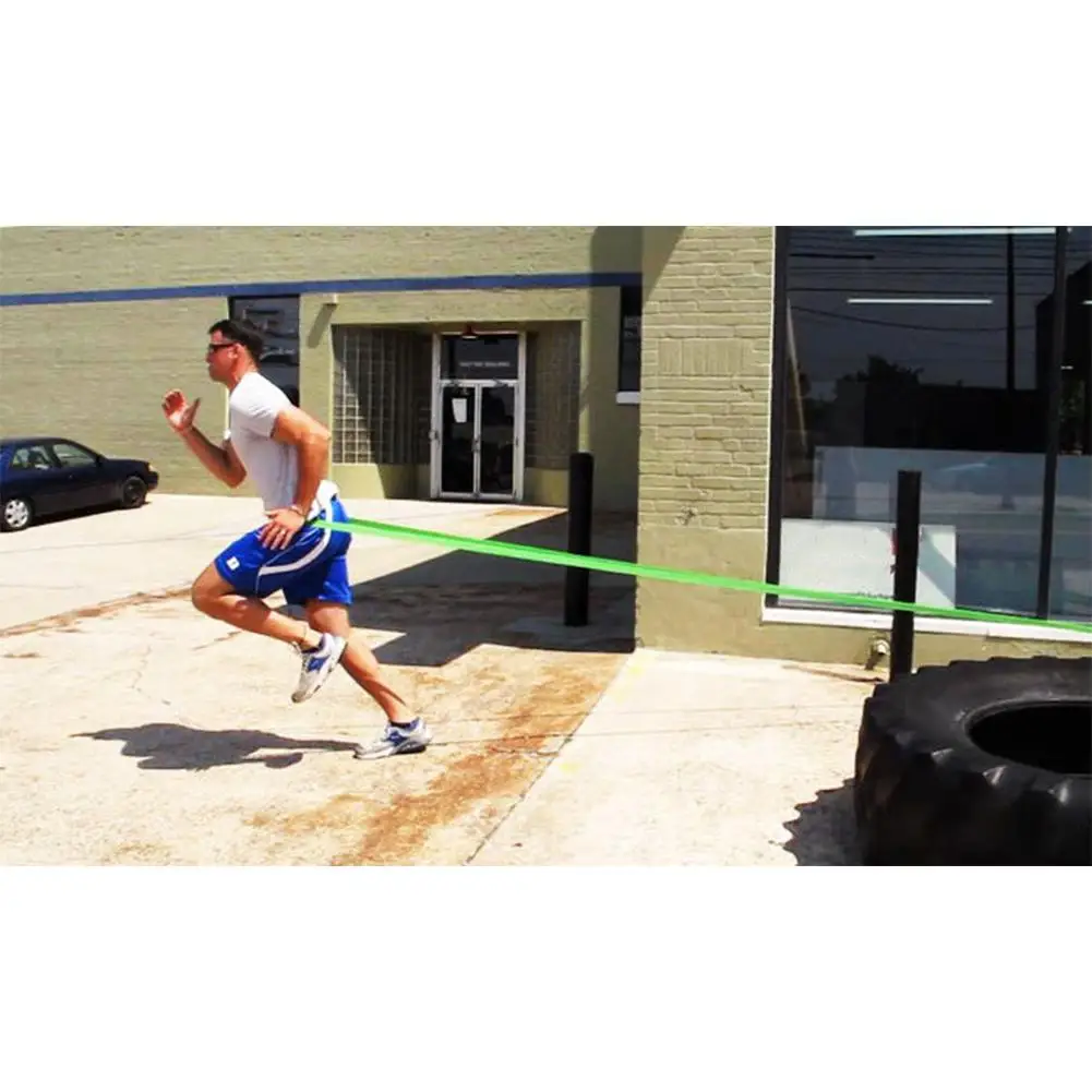 Kuulee веревка для йоги сверхмощная резиновая петля Тяговая веревка Спортивное Натяжное снаряжение на запястье резиновый латекс