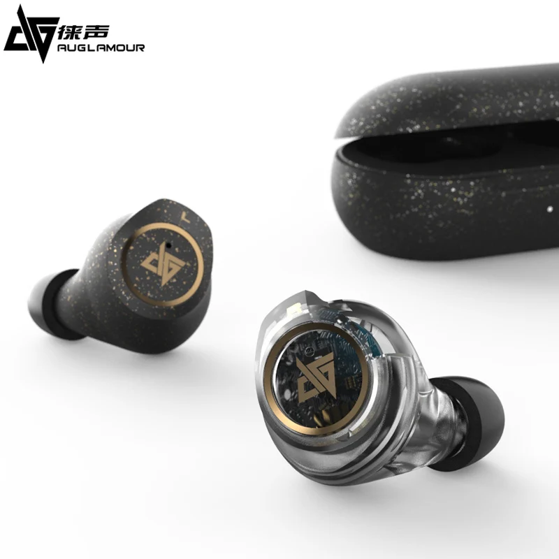 Наушники Auglamour AT200 TWS спортивные Hi-Fi Беспроводные наушники с поддержкой Bluetooth