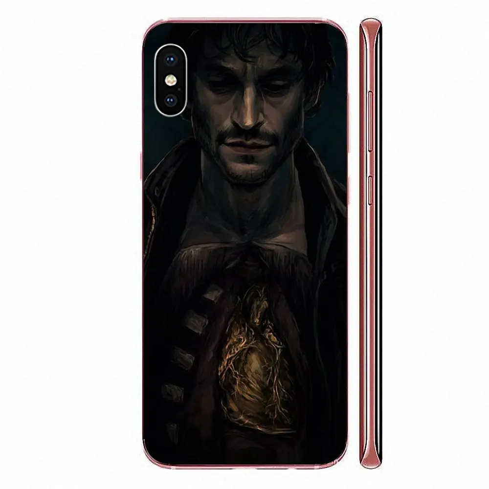 Черный чехол Hannibal для iPhone SE2020 11 Plus Pro X XS Max XR 8 7 6S SE 4S 5 5C | Мобильные телефоны и