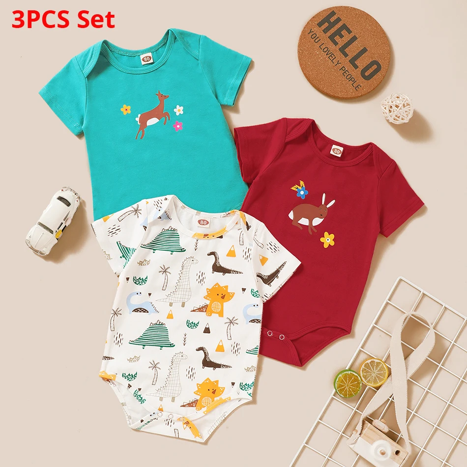 Детский Яркий комбинезон одежда для мальчиков и девочек летняя дешевая