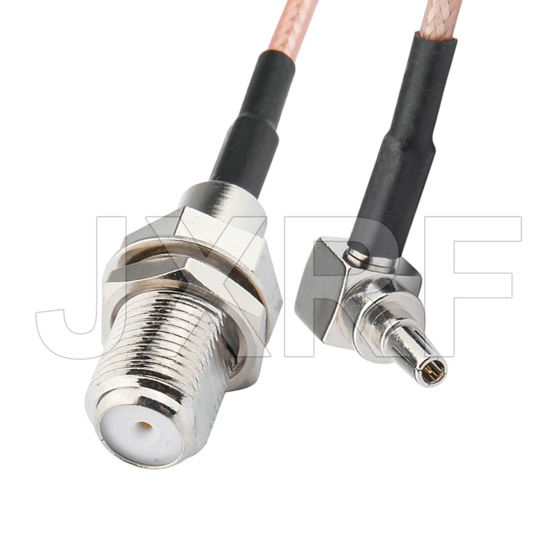 JXRF Connector SMA to FAKRA C SMA to CRC9 TS9 SMA FAKRA Extension Coax Jumper Pigtail Cable 15CM RG316 for 3G 4G Modem Router images - 6