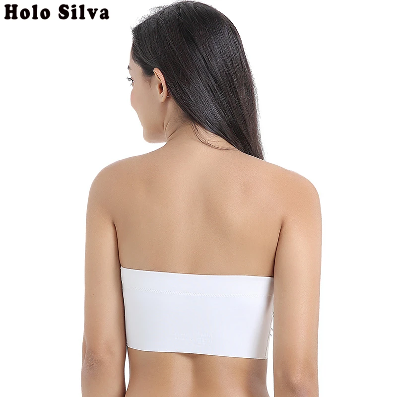 Сексуальные бюстгальтеры с юбкой без бретелек для женщин пуш-ап наклейка на