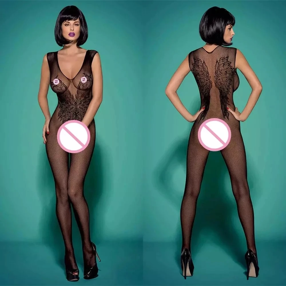 Размера плюс порно сексуальное Боди женское эротическое нижнее белье боди