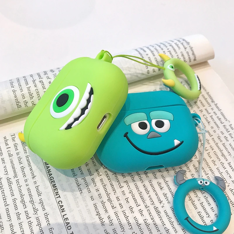Мягкий силиконовый чехол с милым рисунком Минни для Apple Airpods Pro Чехол беспроводные Bluetooth игрушечные наушники Story Air pod 3 Чехол