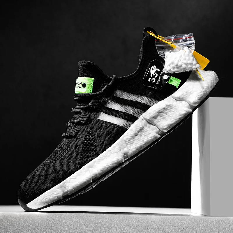 

breathablpara zapatillas de Fashion men on transpirables mesh new breathable Casual Breathable slip summer men's blade 2020