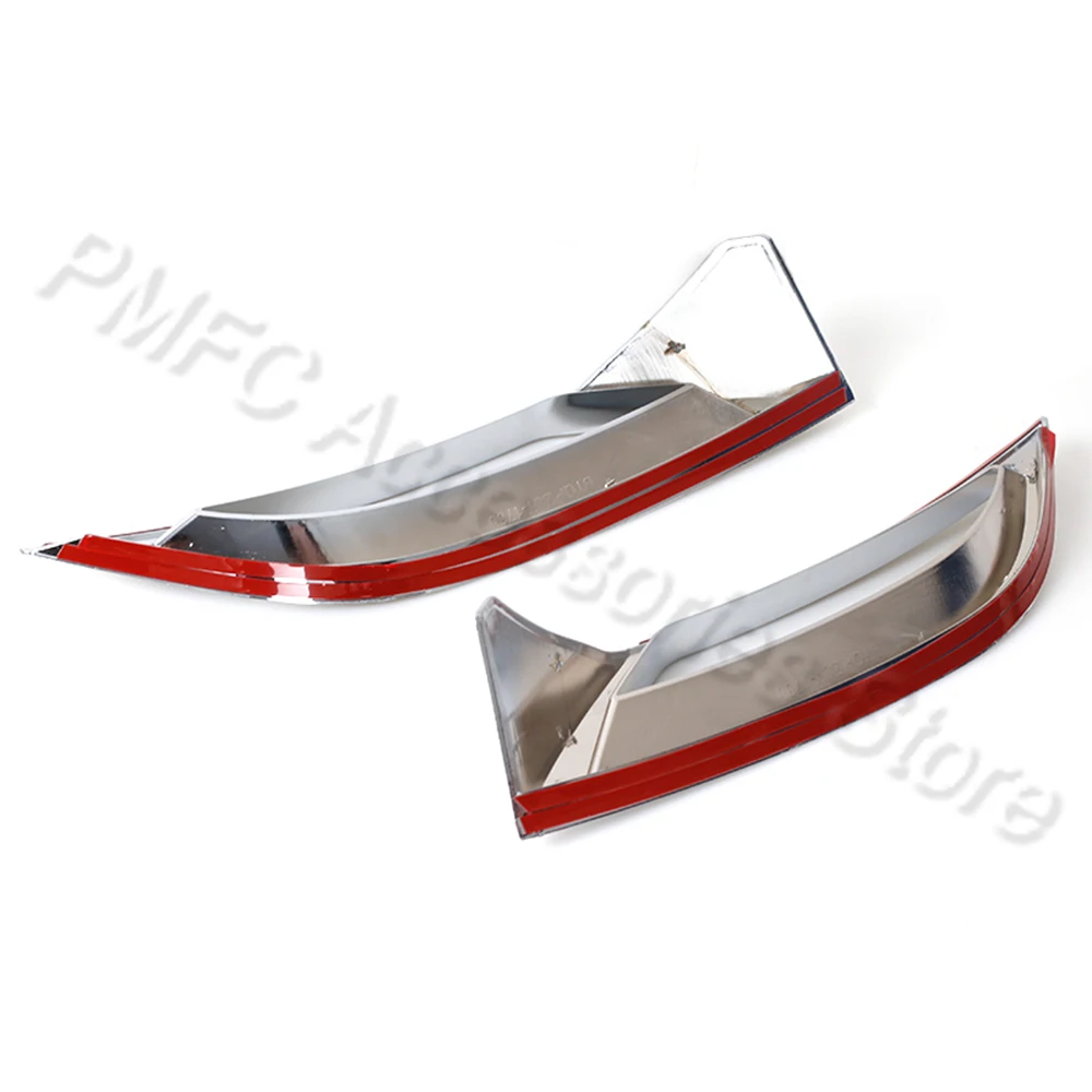 Крышка выхлопной полосы PMFC 3 шт. диффузор заднего бампера отделка спойлер для