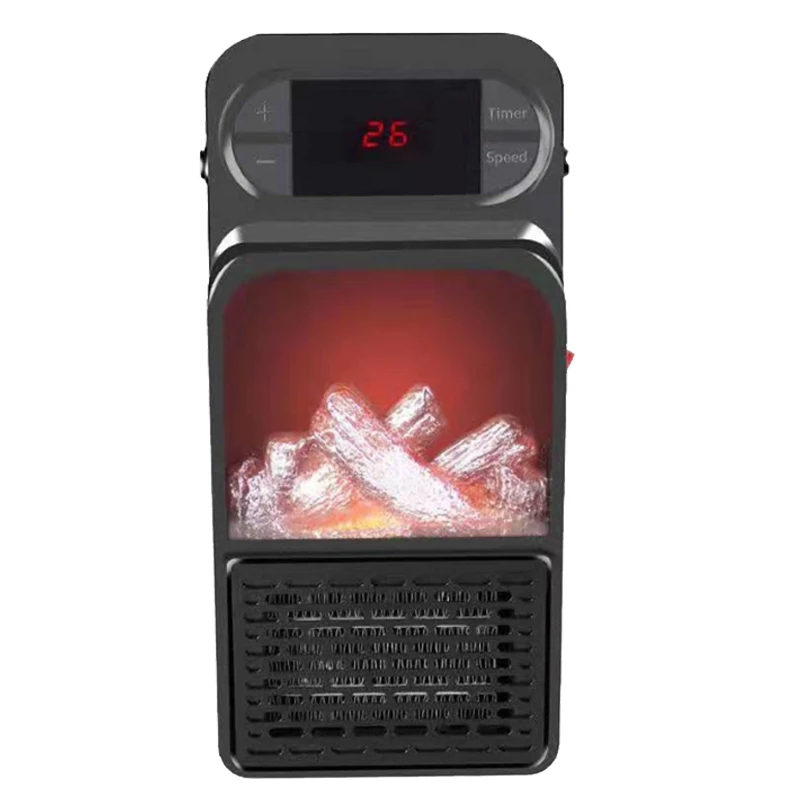 Мини Электрический настенный нагреватель пламени в тепле воздуха PTC