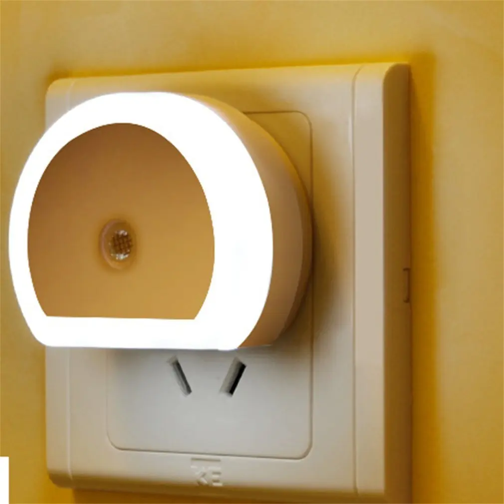 

Умный ночник с управлением светом, светодиодный Ночной светильник с двойным USB разъемом для настенного зарядного устройства, энергосберега...
