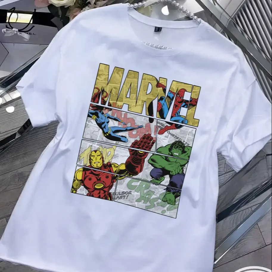 Футболка женская с коротким рукавом стильная модная повседневная рубашка в