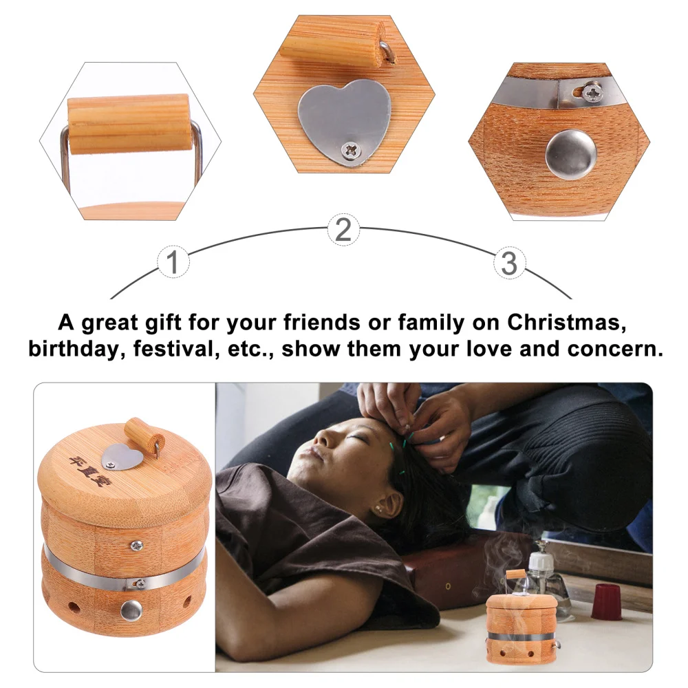 

Moxibustion Box Moxa Burner Box Portable Moxa Stick Burner Moxa Holder Box