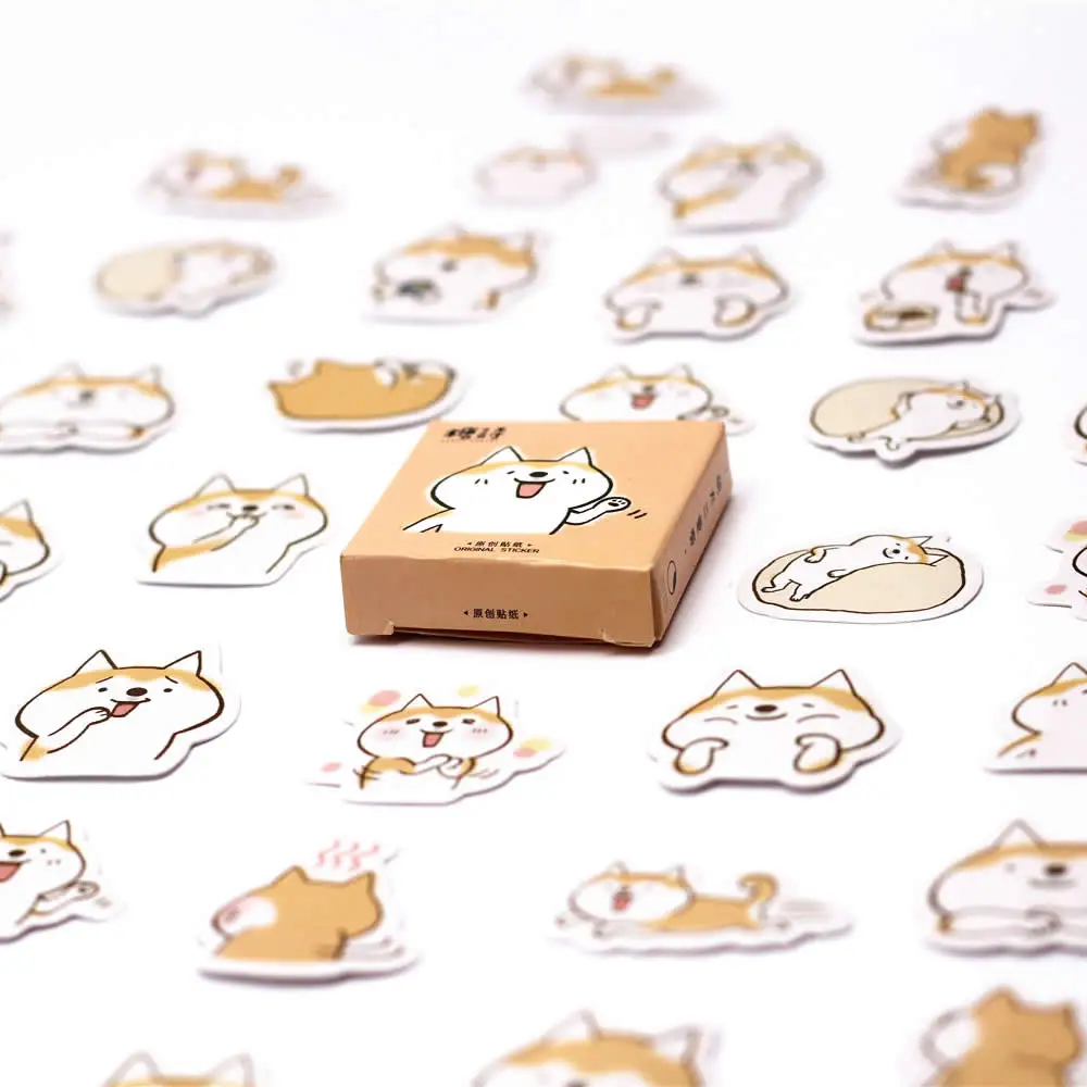 Мини юбка для девочек принт с героями мультфильмов Kawaii принтом Собака блокнот