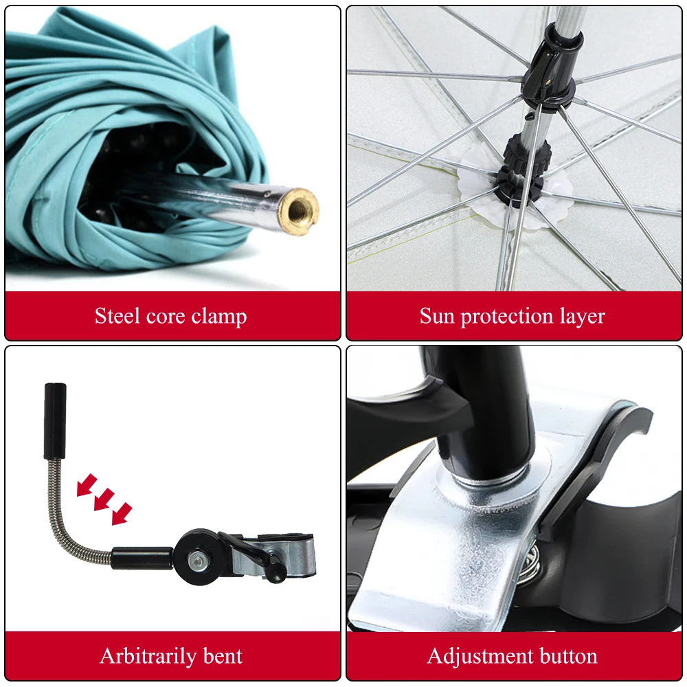 1 шт. съемный зонт для коляски Регулируемый детский УФ Солнцезащитный | Дом и сад