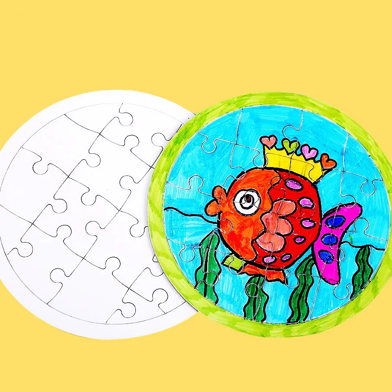 Детская доска для рисования сделай сам пазл детские игрушки забавные