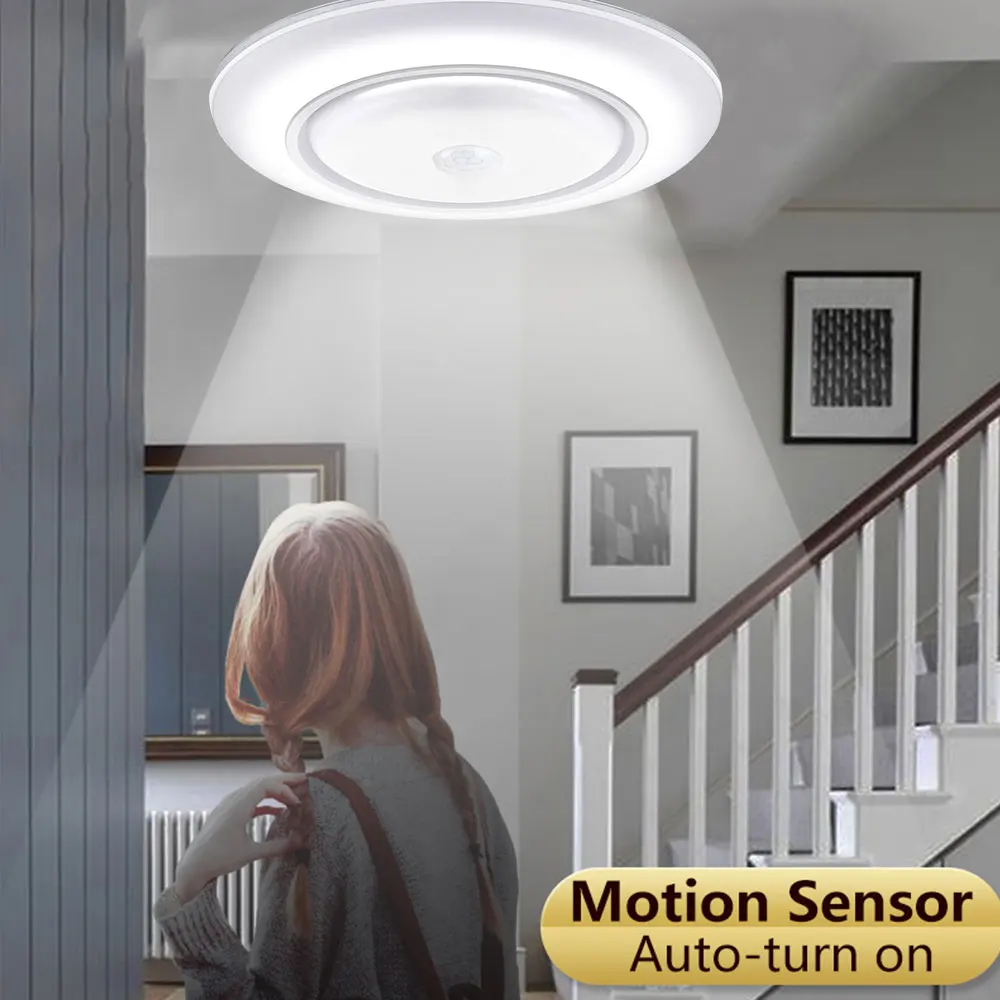 

Modern LED Ceiling Light Home Lighting Bedroom Light Smart Ceiling Light Wireless Battery Somatosensory Indoor LED Ceiling Light