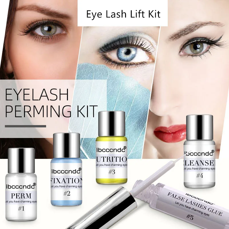 Профессиональный набор для подтяжка ресниц завивки с клеем Прямая поставка